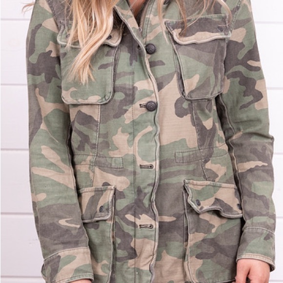 Free People Not Your Brother’s Camo Jacket - Small, oversized, utility - Picture 8 of 8